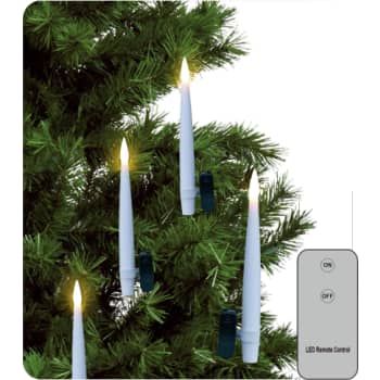 [6248004558] Juletræslys dekorativ 10 stk. højde 15 cm.