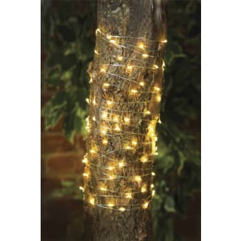 [6248005955] Veli solcelle lyskæde 200 varm hvid mikro led, 20m + 3m