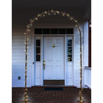 [6248006093] Lys port med 480 varm hvide LED klyngelys, måler 89x45x45 cm, 4W