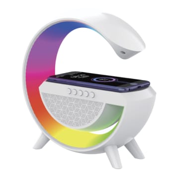 [6248006103] Cool Speaker Lamp Bluetooth Speaker med ladestation