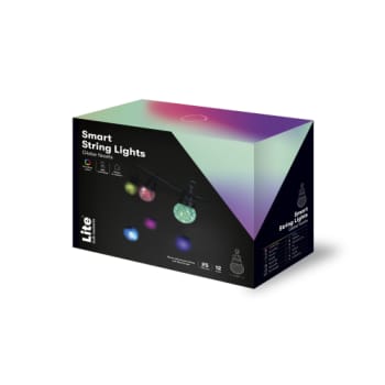 [6248101215] Lite Bulb Moments Smart G40 String Lights