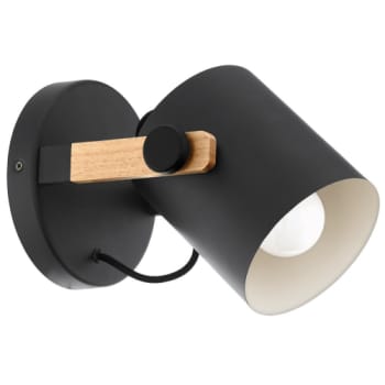[4243801004] Hornwood Væg E27, sort
