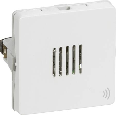 [1085003102] LK FUGA® indsats lydgiver 24 V d.c. m sikring hvid