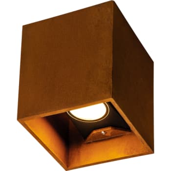 [4243911321] Rusty up/down, væglampe, 14W, 3000/4000K, kvadratisk, IP65