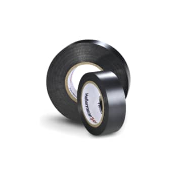 [6239009193] TAPE PVC VINYL SORT 0,21X38MM 20M