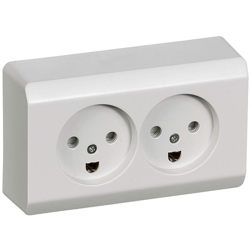 [1017027431] Opus 66 stikkontakt udvendig lysegrå