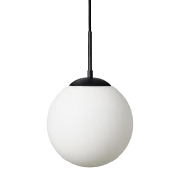 [6241200278] Pendel Cafe Chicago Dia. 25 cm Opal/Sort