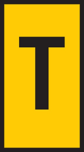 [6227001284] LEDNINGSMÆRKE WIC3 T GUL