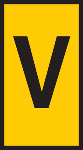 [6227001307] LEDNINGSMÆRKE WIC3 V GUL