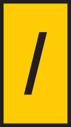 [6227001585] LEDNINGSMÆRKE WIC3 / GUL