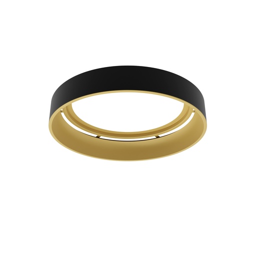 [5649003829] LEDVANCE Surface Circular ramme 500mm sort/guld