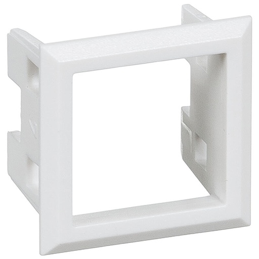 [1086017812] Lexcom montageramme rj45 / rj11 hvid
