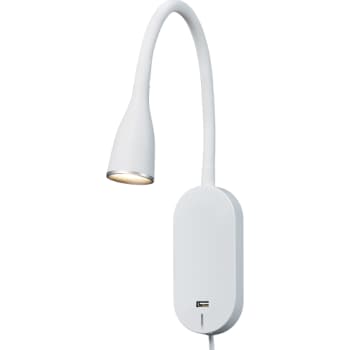 [6243200221] Væglampe Eye Usb Led Hvid