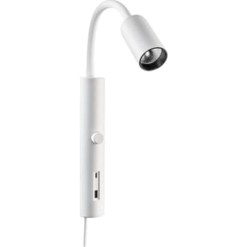 [6243208016] Tube Wall Hvid USB 3000K Integreret lysdæmper