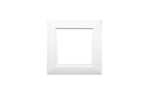 [6242032542] SOFT SQUARE RAMME 1XMODUL HVID