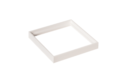 [6242032665] Soft square spacer aluminium, hvid