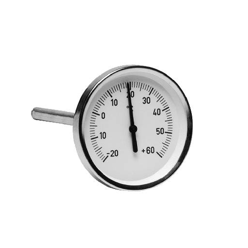 [356432125] Termometer Ø80 L=150 -20/+60GR. C.