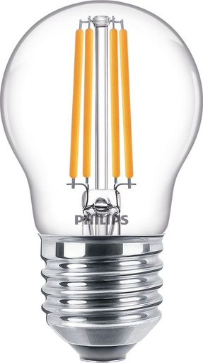 [2057815204] CorePro LED Krone 6,5W 827 E27 P45 klar 806 lumen