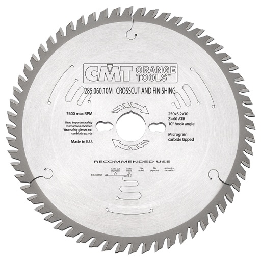 [853043540] KLINGE 260X3,2X30 Z60 W