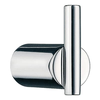 [930234053] Enkel krog, Forkromet rustfrit stål, højde 30 mm