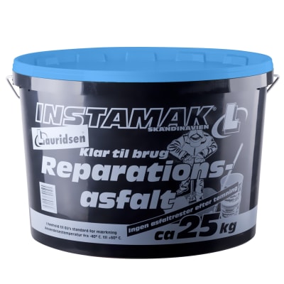 [490840511] Instamak reparationsasfalt 25 kg, 0-11 mm, blå