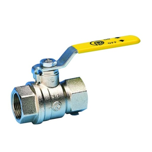 [418191270] 1.1/4" Kuglehane muffe/muffe t/gas