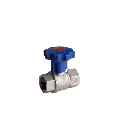 [418131270] Pettinaroli 1.1/4" TEA kuglehane med gearhåndtag, muffe/muffe