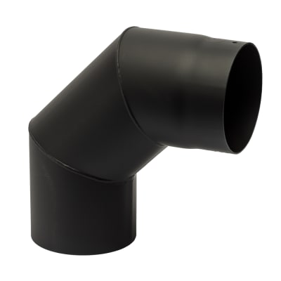 [318424150] 150 mm Metalbestos knærør 90° med smig