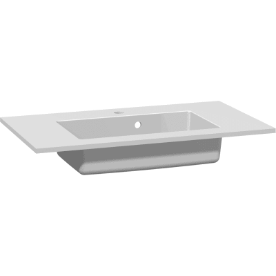 [930203420] Dansani YOU Vask Minore 80,2x45,5 cm hvid mat u/hanehul