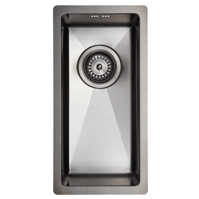 [681306218] Lavabo Kubus 180 Soft køkkenvask, PVD gunmetal