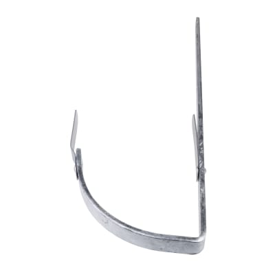 [277160054] Plastmo konsoljern - halvrund 14"galvaniseret