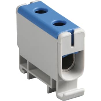 [7121801152] KLEMME UNI.6-50MM² BLÅ ENKEL CU/AL