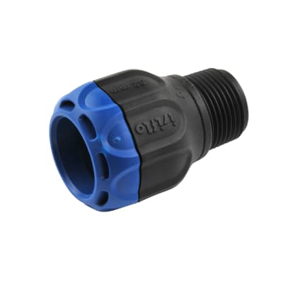 [072366026] Isiflo Sprint 25 mm x 1" overgang med nippel, komposit, PN16