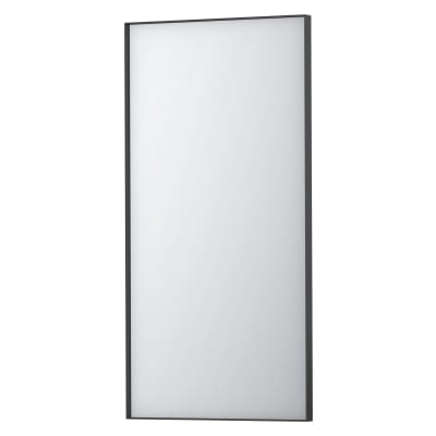 [930225618] Sanibell INK SP18 rektangulært spejl 50x100cm på matsort ramme
