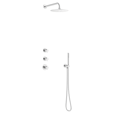 [722156504] Damixa Silhouet XS1 indbygningskit udv.dele t/br m/hove