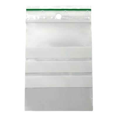 [881891090] Lynlåsposer m/skrivefelt, 60 x 80 mm, 50 my,100 stk.