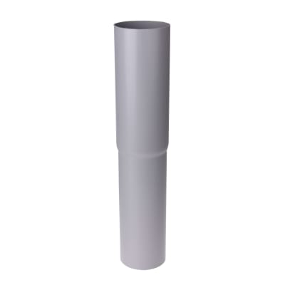 [275261150] Plastmo nedførsel - lige, Ø90mm, grå