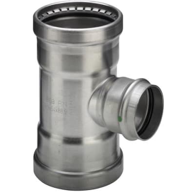 [035730608] 76,1 x 22 x 76,1 mm Sanpress Inox T-stykke