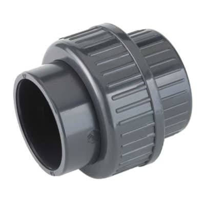 [061340540] TP PVC-U union d40, klæbemuffe. Med o-ring.
