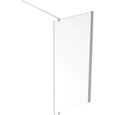 [673819053] Contura Shower space sfnk 800 fast væg klart hærdet glas og alu.profil
