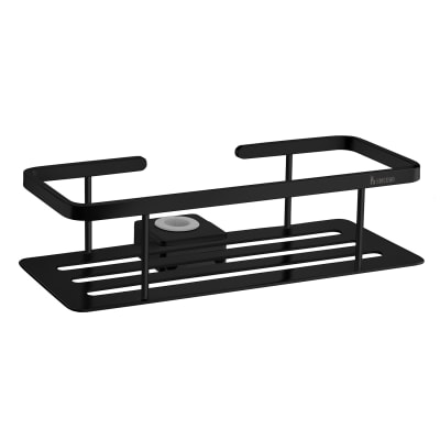 [930230081] Smedbo sideline kurv til brusestang. sort. kurv 250 x 103 mm.