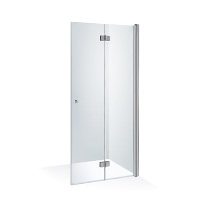 [930232558] Folding doors 1/2 Simona Right side, chrome profiles 90x200cm