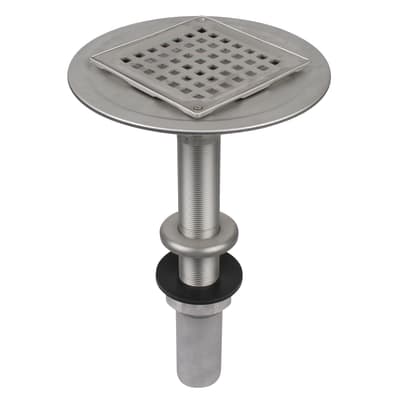 [160385140] Indsats støbejernsafløb forhøjelsesramme 145x145 mm udløb 50 mm