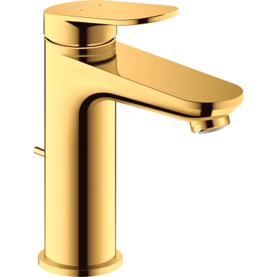 [702305365] Duravit Wave M håndvaskarmatur i poleret guld med bundventil
