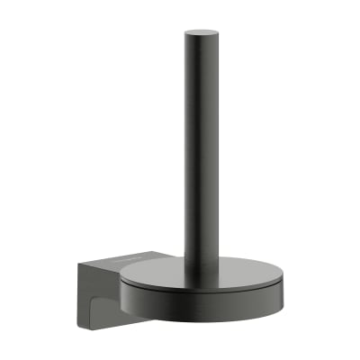 [776569503] Hansgrohe AddStoris S reservepapirholder, børstet sort krom PVD