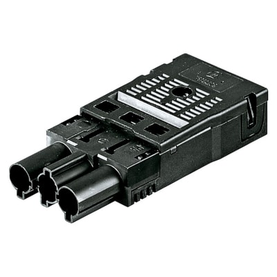 [8128374966] GST18i3 Stik Fjeder Han 3P 1,5-2,5mm² Ø7,8-10,3 mm Sort