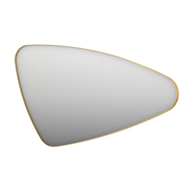 [930228315] Sanibell INK SP23 organisk spejl 120x70cm på mat guld aluramme