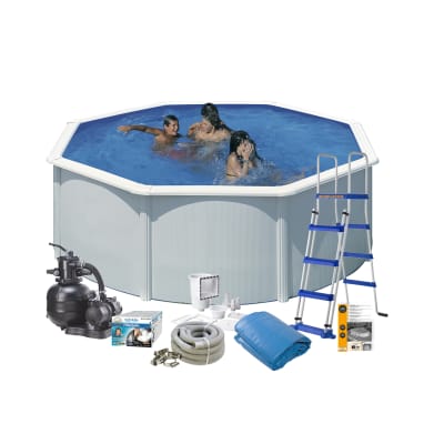 [6278999426] Pool Basic Ø3,50X1,20 White