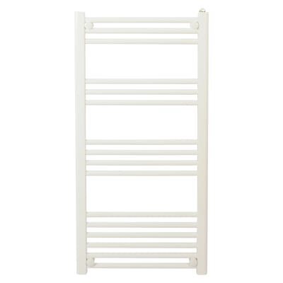 [331074150] Athena plan håndklædetørrer 1000 x 500 mm hvid (RAL9016).