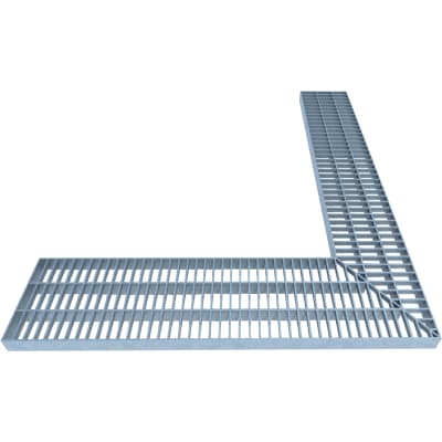 [227591101] Flexi 100 x 25 x 500 mm hjørnerist t/s.affugter, S235JR/DIN1461